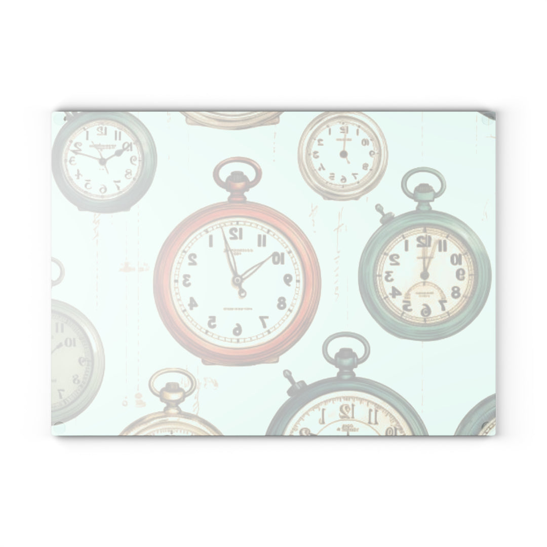 Stop Time Glass Cutting Board