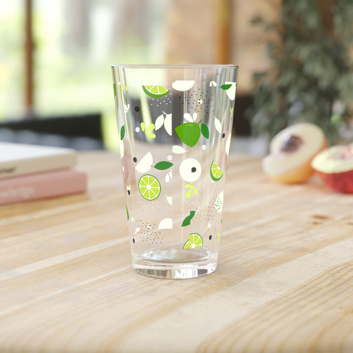 Love Limes Pint Glass, 16oz