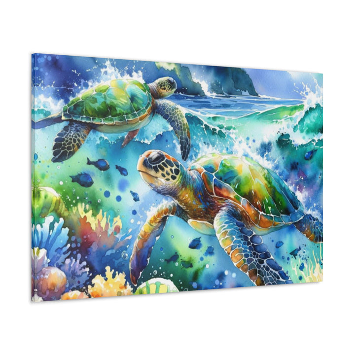 Sea Turtles Canvas Gallery Wraps