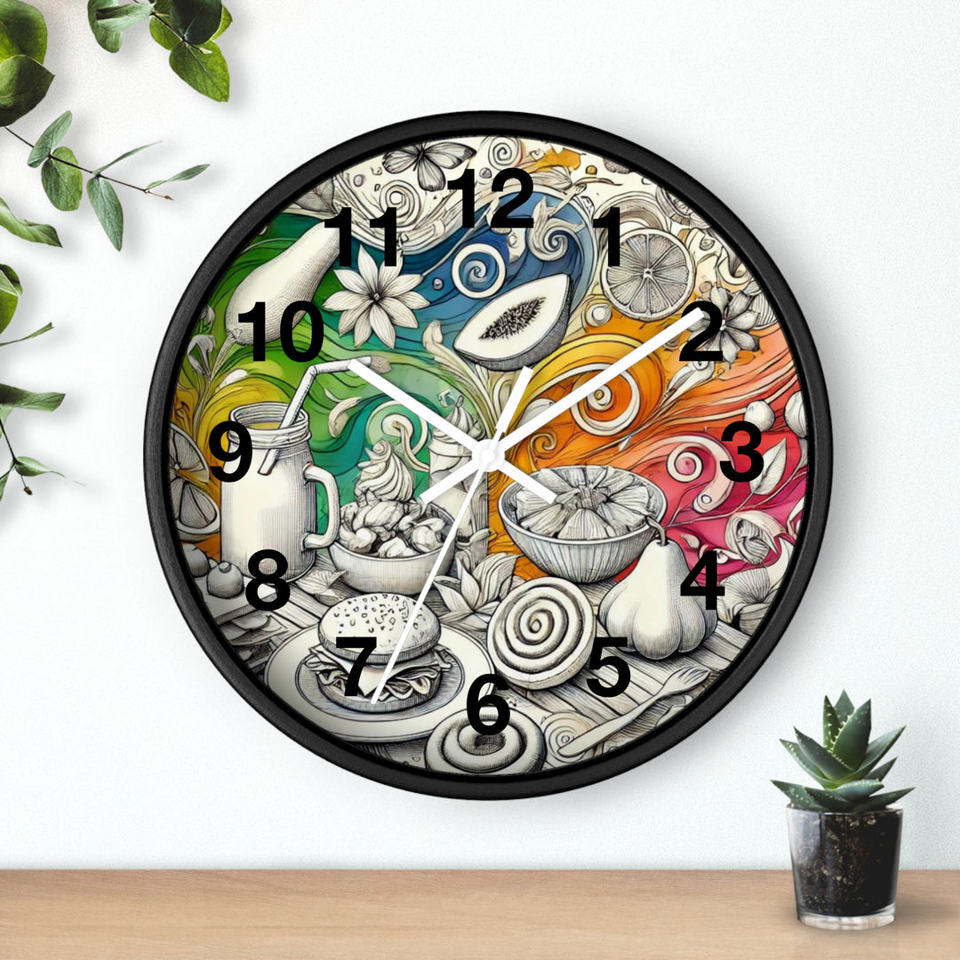 Delicious Wall Clock