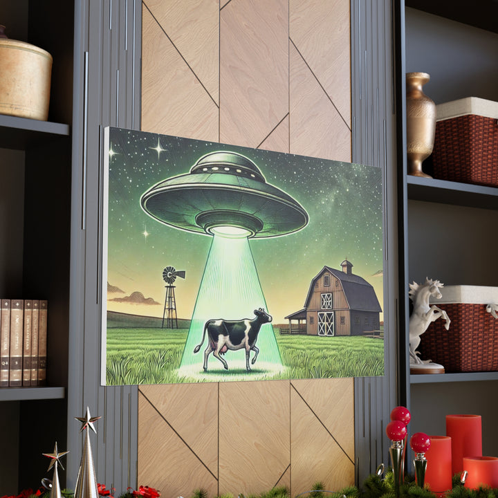 Alien Abduction Canvas Gallery Wraps