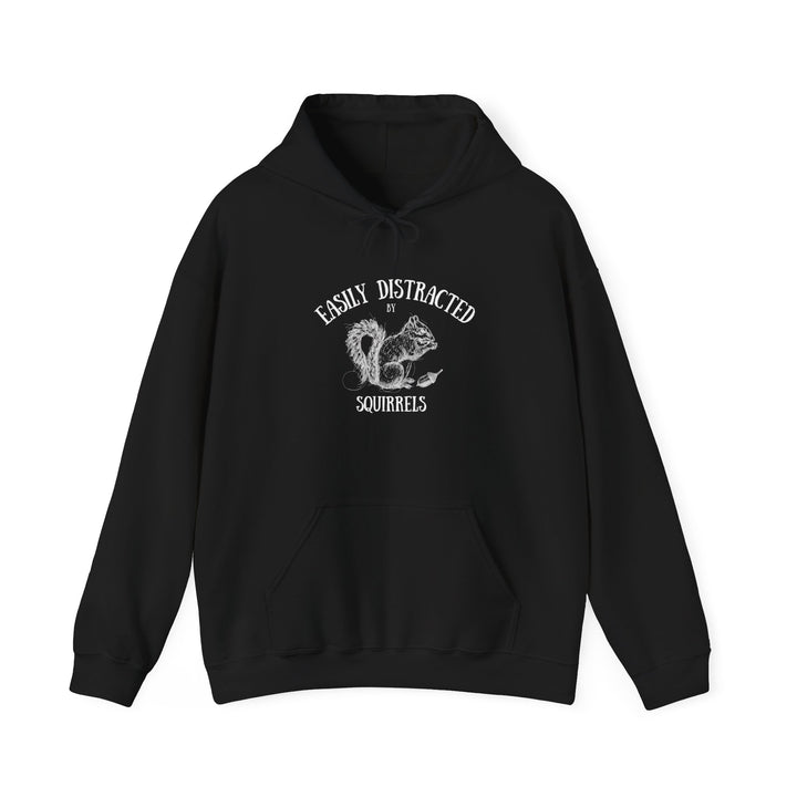 Easily Distracted By Squirrels Unisex Heavy Blend™ Hooded Sweatshirt