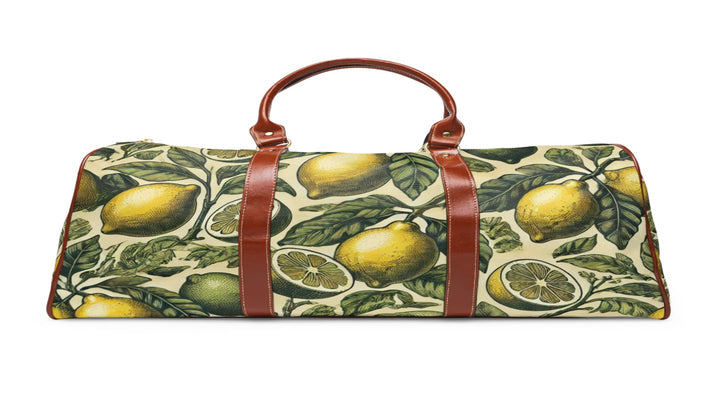 Lemon Lime Waterproof Travel Bag