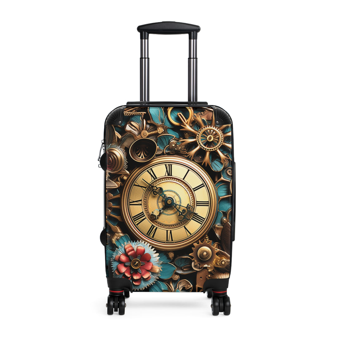 Steam Punk Flowers Suitcase