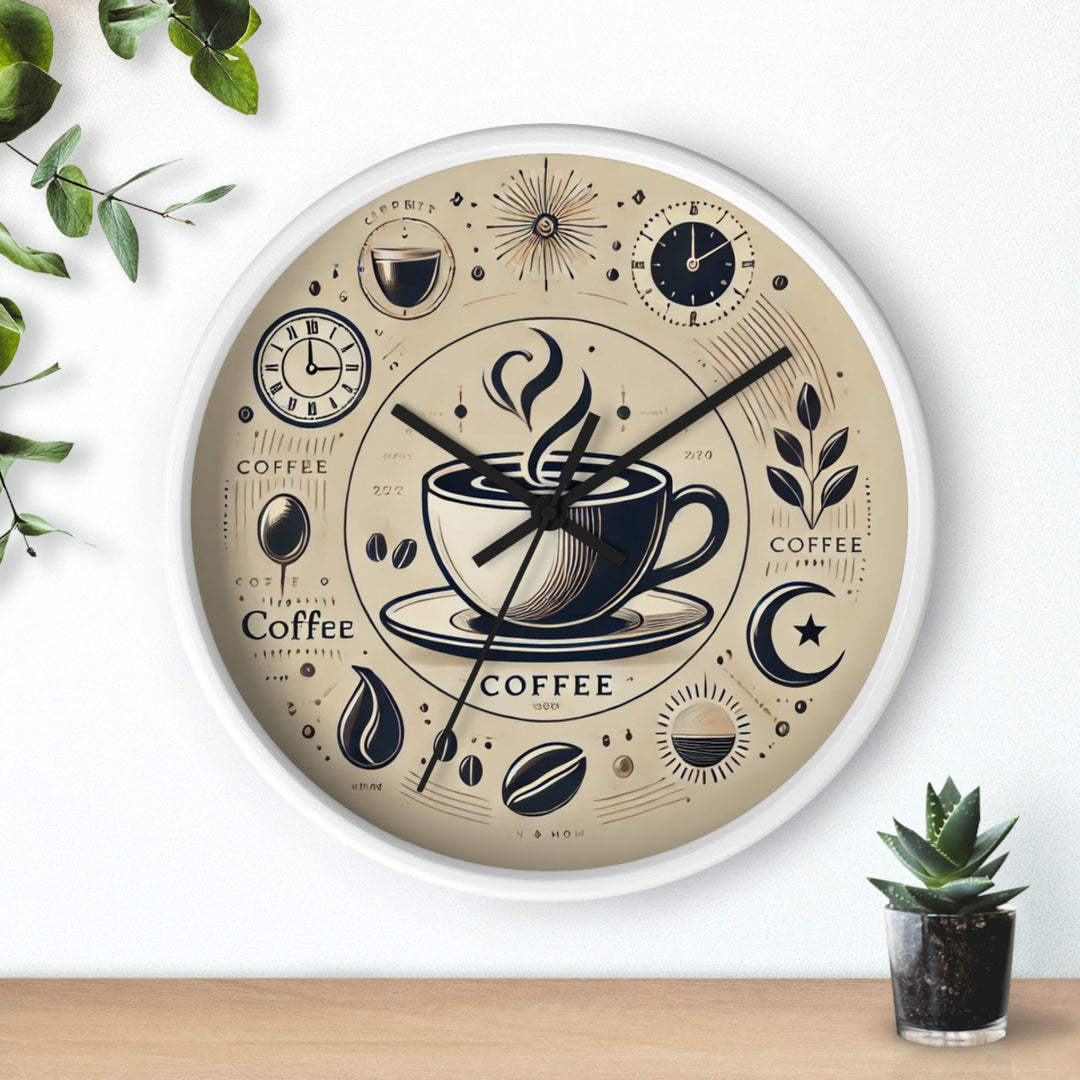 Coffee Time Wall Clock