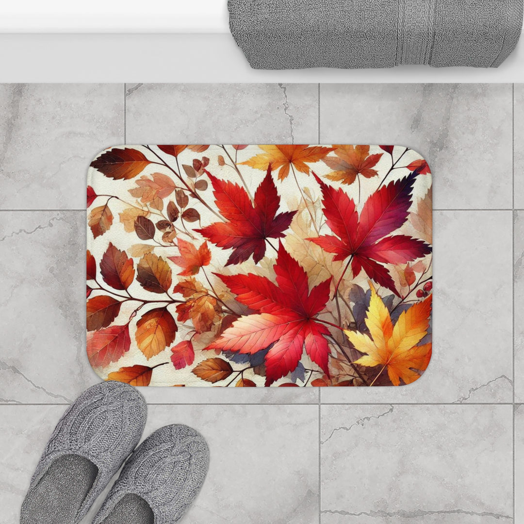 Fall Leaves Bath Mat