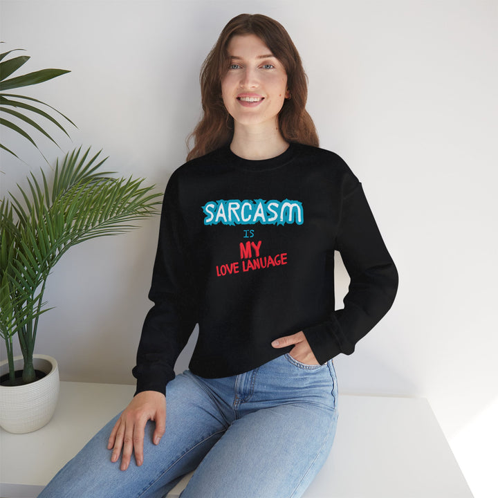 Sarcasm Unisex Heavy Blend™ Crewneck Sweatshirt