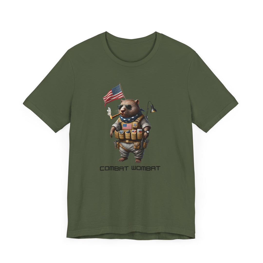 Combat Wombat Unisex Jersey Short Sleeve Tee