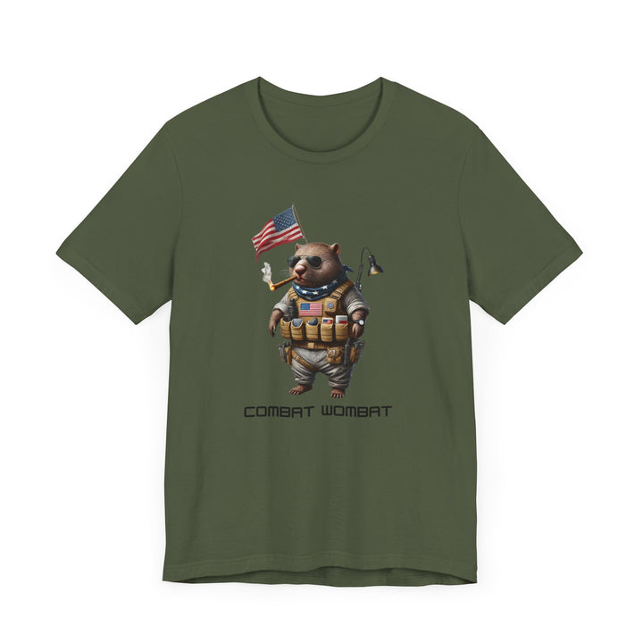 Combat Wombat Unisex Jersey Short Sleeve Tee