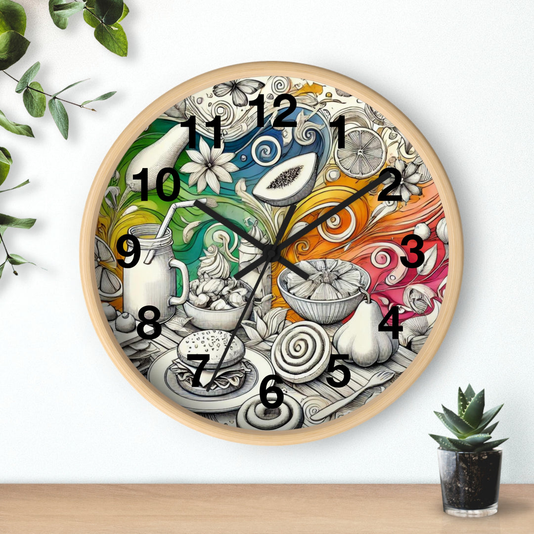 Delicious Wall Clock