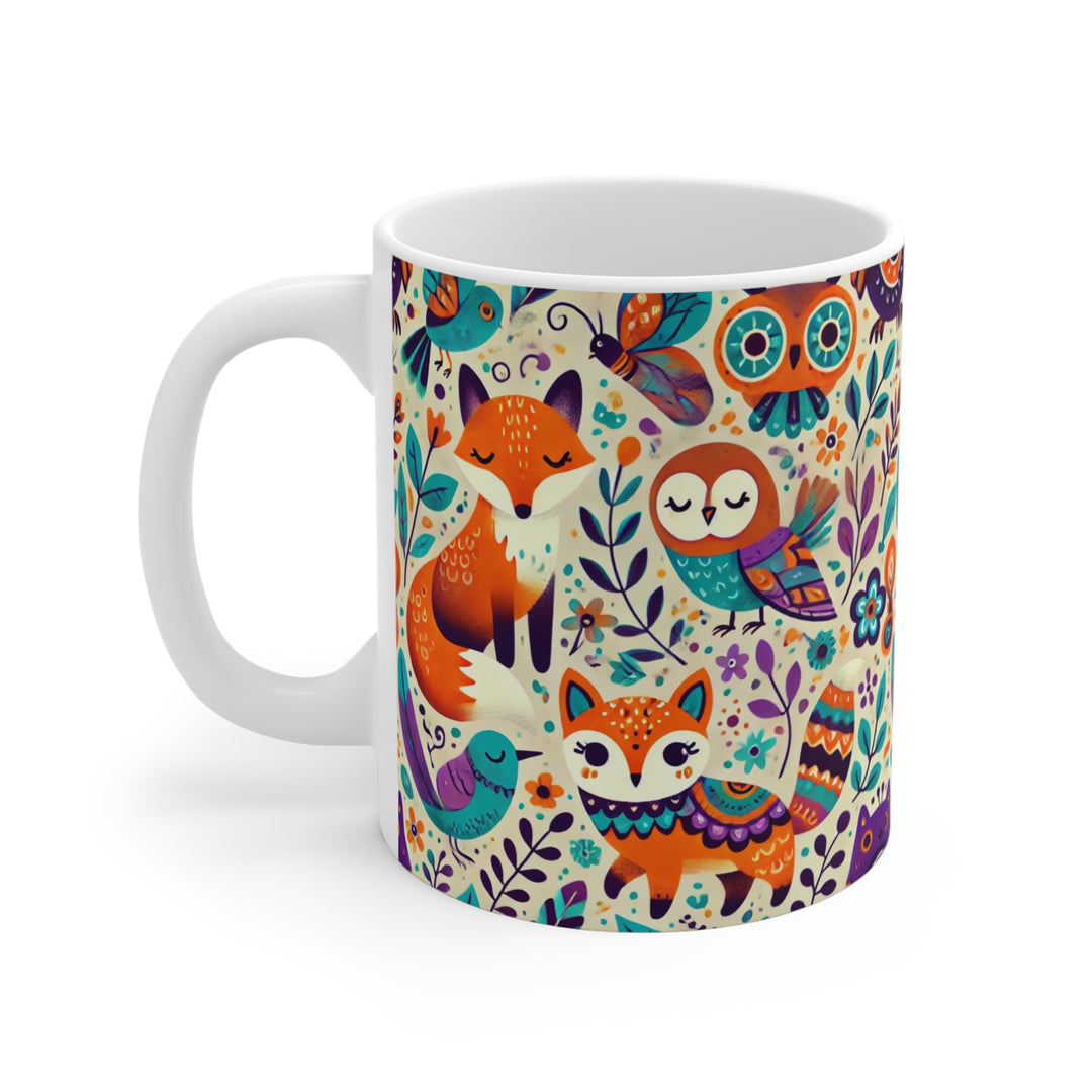 Whimsical Critters Mug 11oz