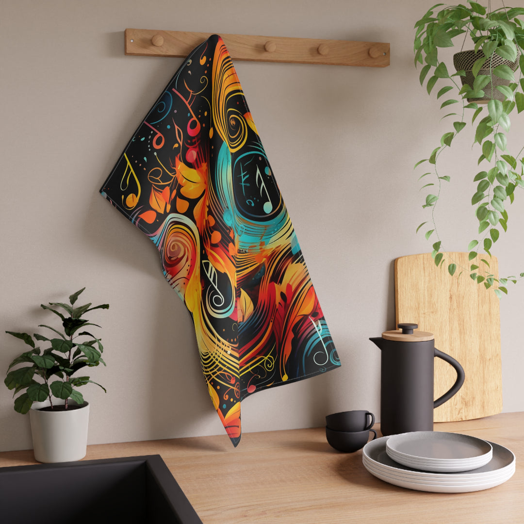 Vibrant Splash Kitchen Towel