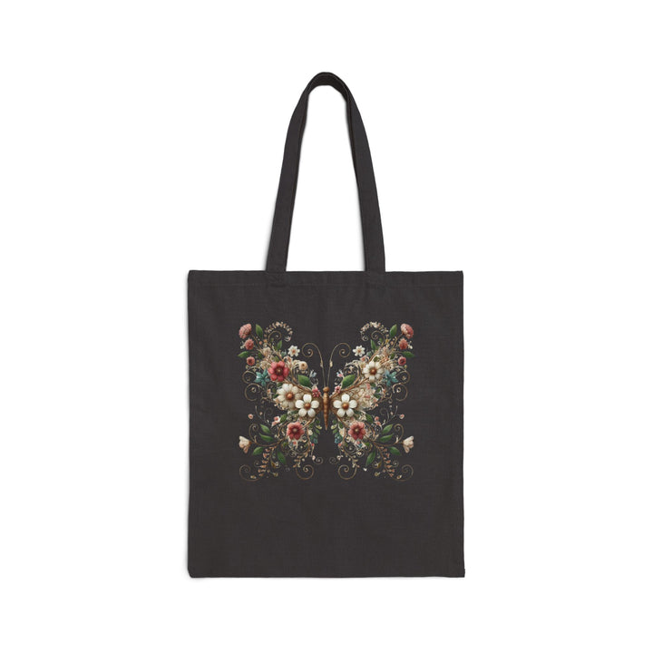 Butterfly Cotton Canvas Tote Bag