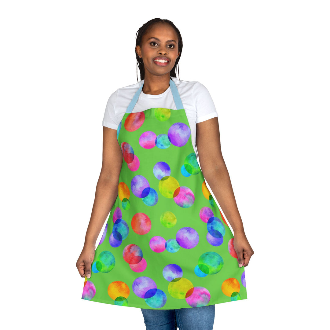 Polka Dot Apron, 5-Color Straps