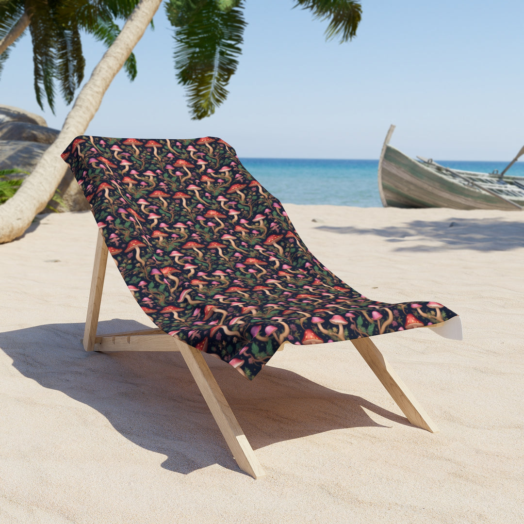 Mushrooms Beach Towel