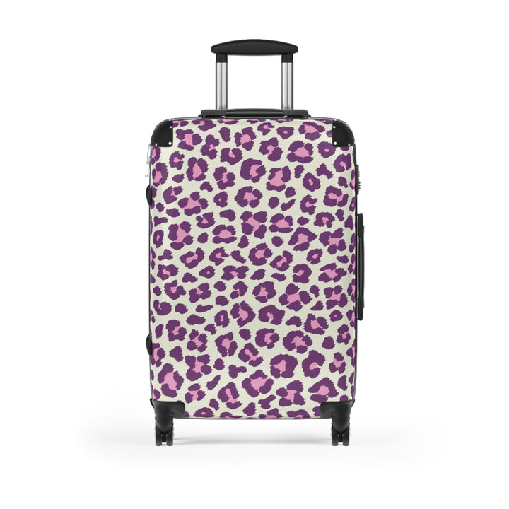 Pink Leopard Suitcase