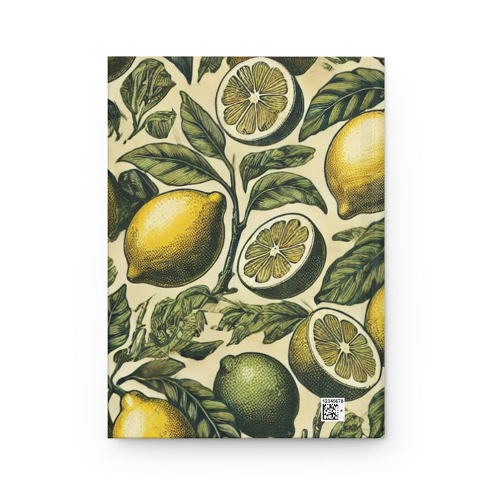 Lemons and Limes Hardcover Journal Matte