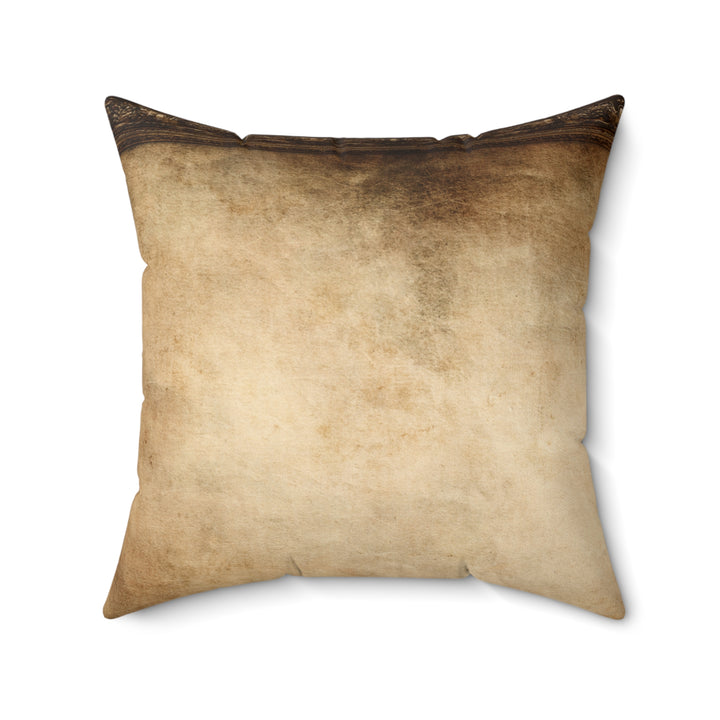 King and Queen of Hearts Faux Suede Square Pillow