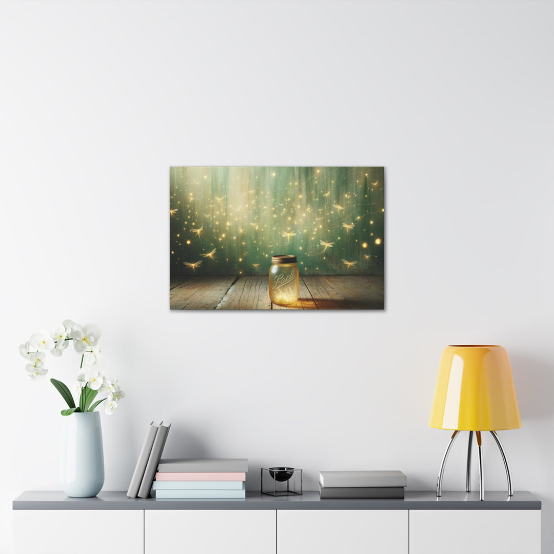 Firefly Delight Canvas Gallery Wraps