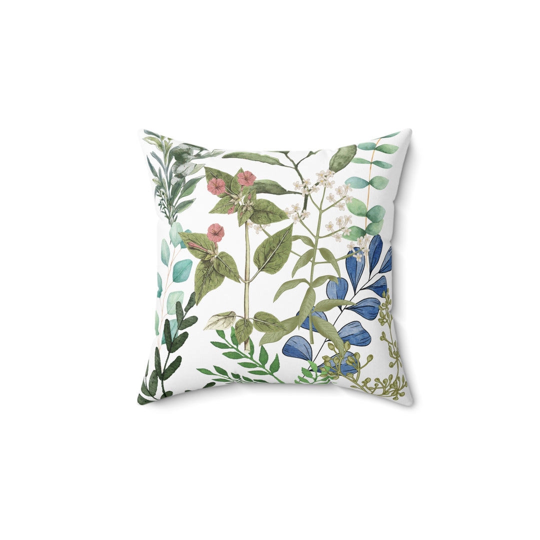 Wild Garden Spun Polyester Square Pillow