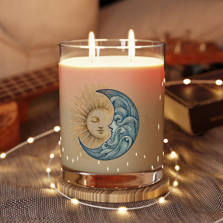 Sun and Moon Scented Candle - Full Glass, 11oz