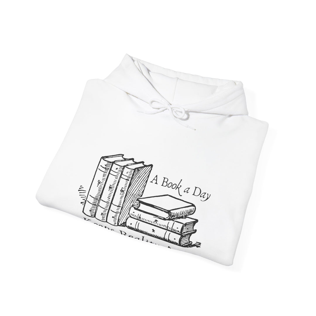 A Book a Day, Unisex Heavy Blend™ Hooded Sweatshirt