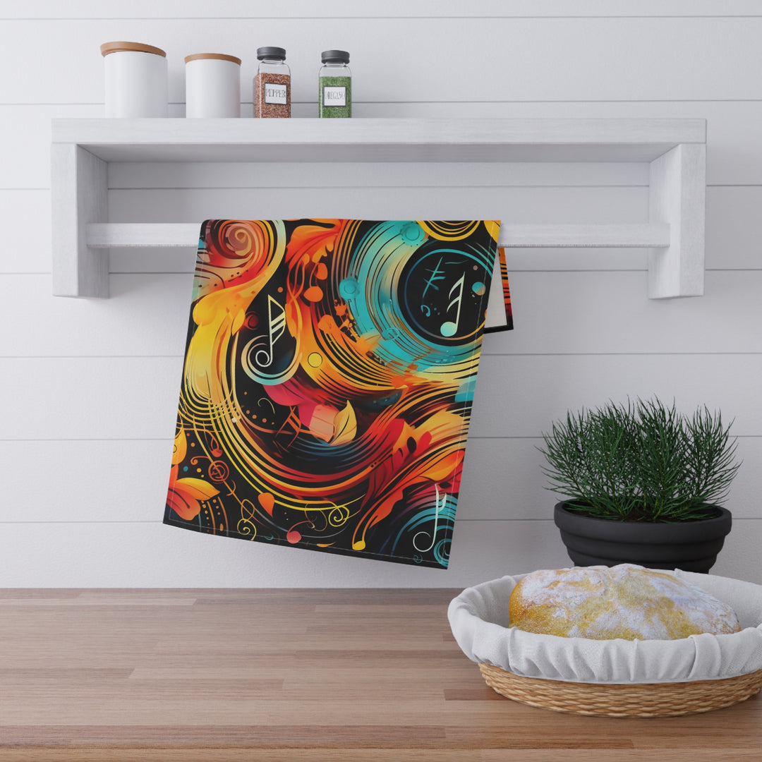 Vibrant Splash Kitchen Towel