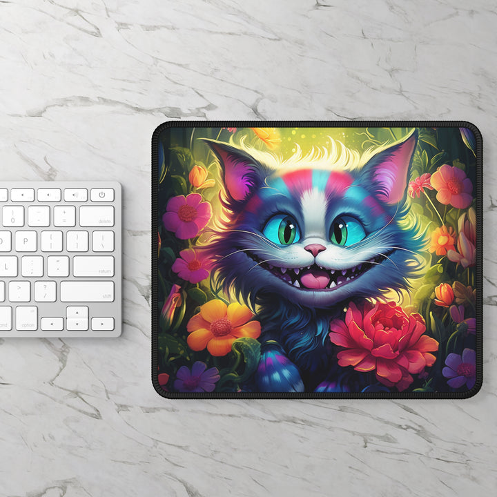 Colorful Cat Gaming Mouse Pad