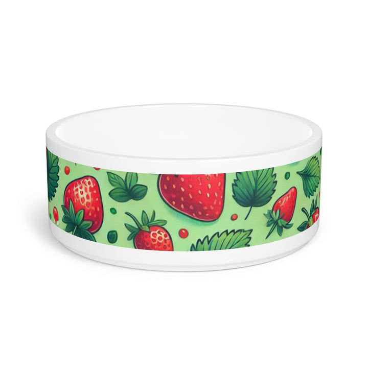 Strawberries Pet Bowl