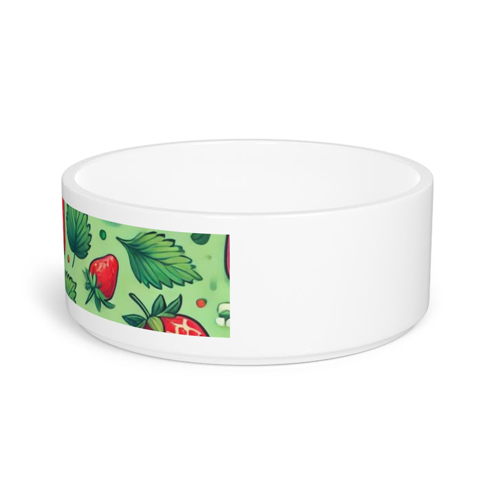 Strawberries Pet Bowl