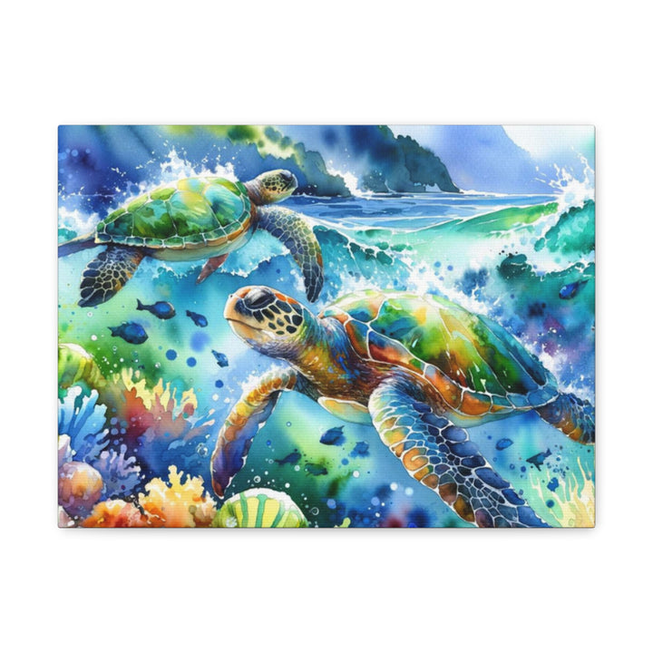 Sea Turtles Canvas Gallery Wraps