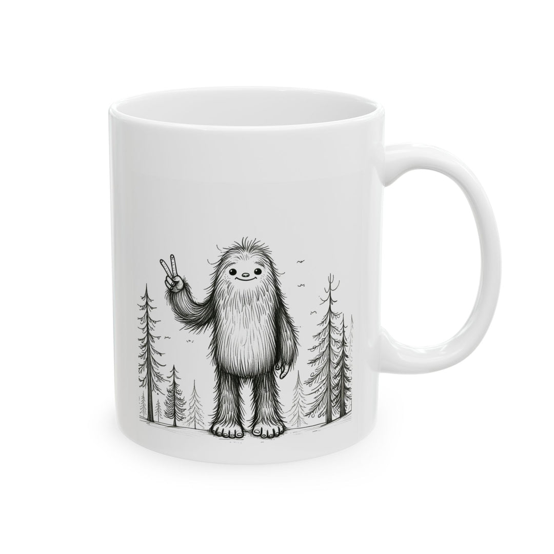 Sasquatch, Ceramic Mug 11oz