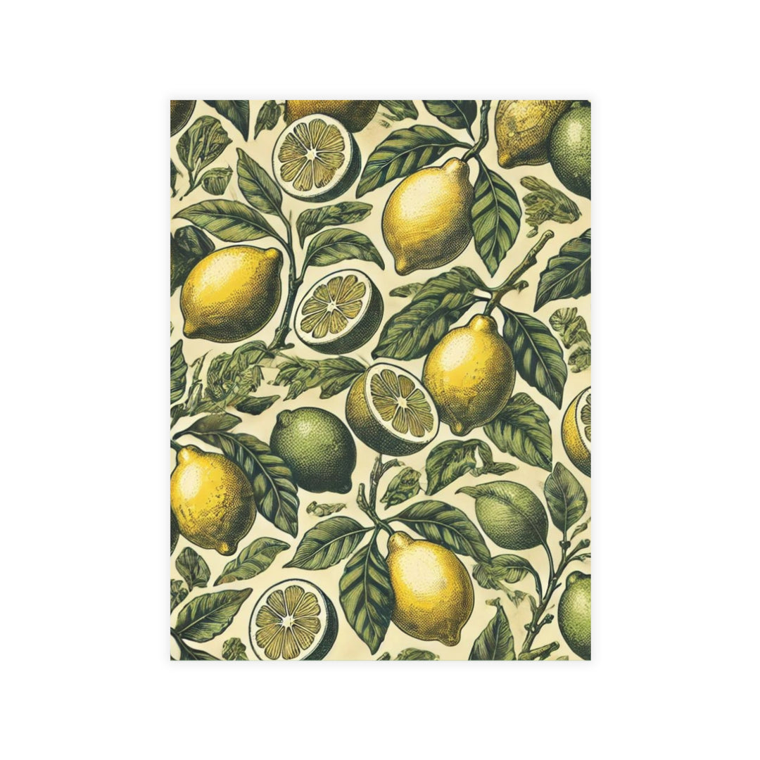 Lemon and Lime Postcard Bundles (envelopes included)