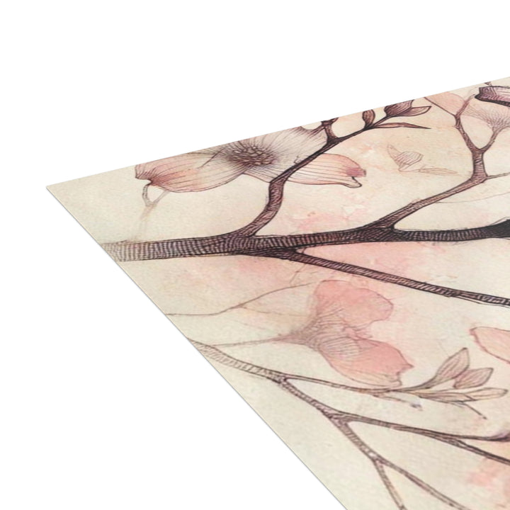 Beautiful Dogwood Branch Postcard Bundles (envelopes included)