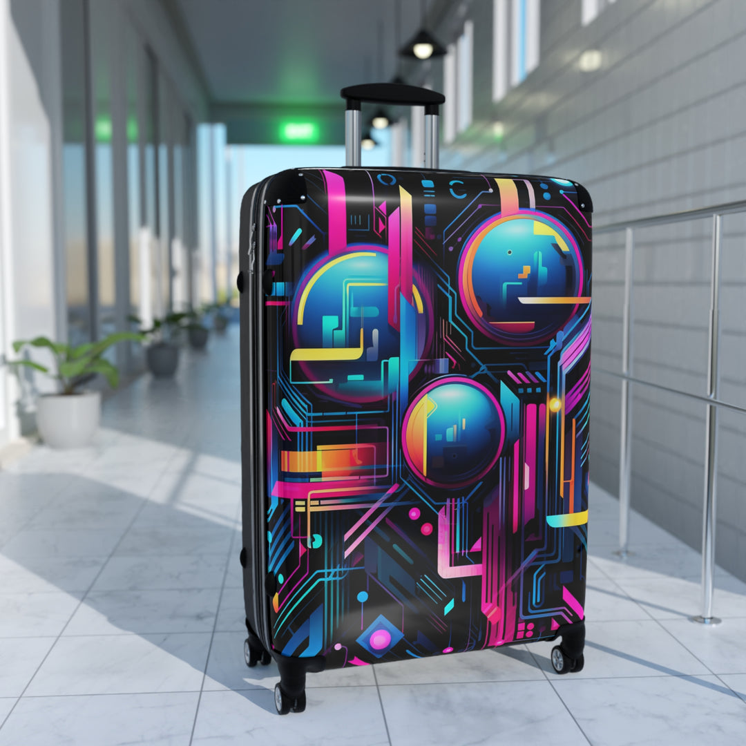 Futuristic Fusion Suitcase