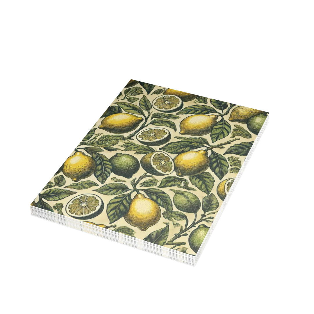 Lemon and Lime Postcard Bundles (envelopes included)