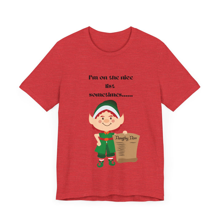 Elf Unisex Jersey Short Sleeve Tee