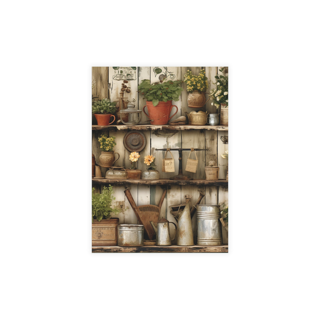 Rustic Garden Postcard Bundles (envelopes included)