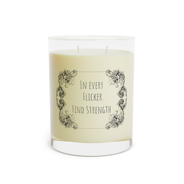 Find Your Strength Scented Candle - Full Glass, 11oz