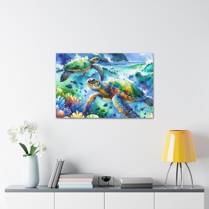 Sea Turtles Canvas Gallery Wraps