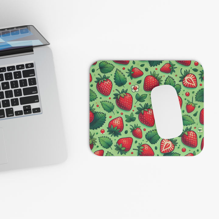 Strawberries Mouse Pad (Rectangle)