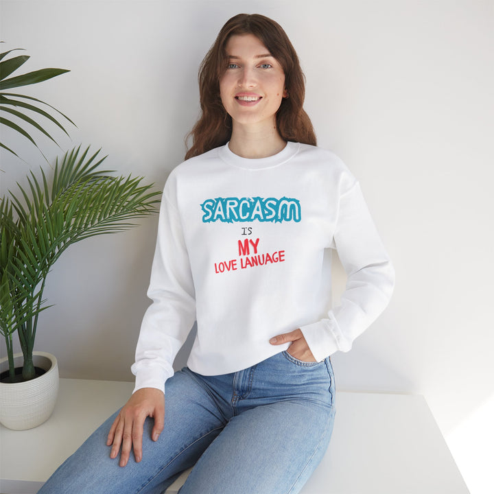 Sarcasm Unisex Heavy Blend™ Crewneck Sweatshirt