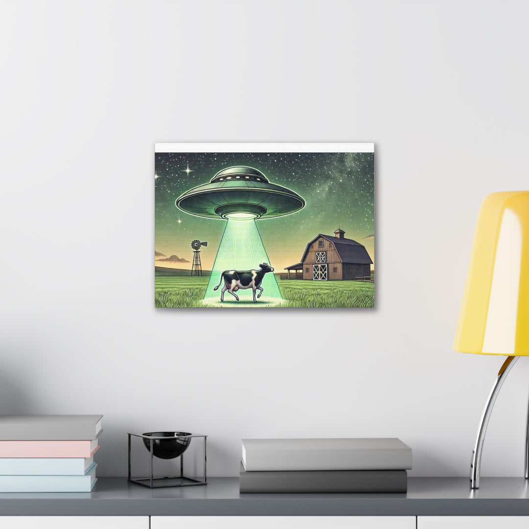 Alien Abduction Canvas Gallery Wraps