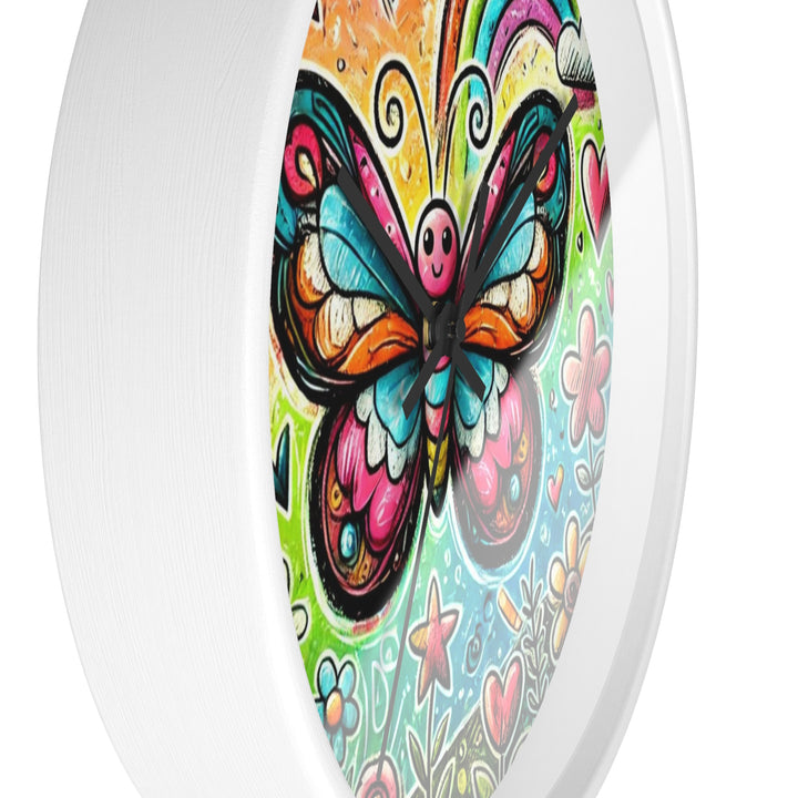 Butterfly Beauty Wall Clock