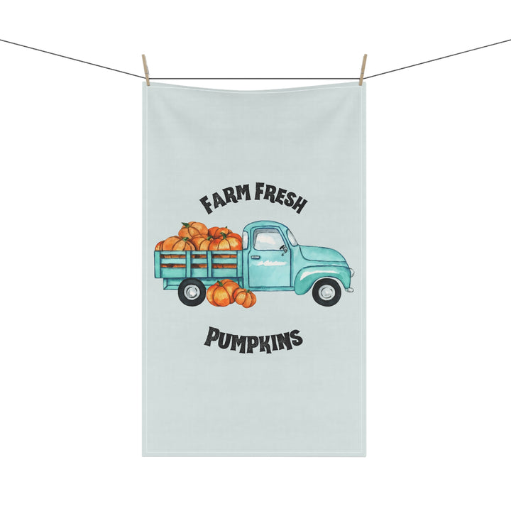 Farm Fresh Pumpkins Kitchen Towel