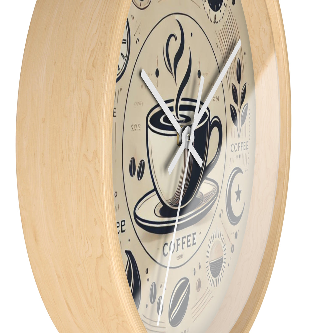 Coffee Time Wall Clock