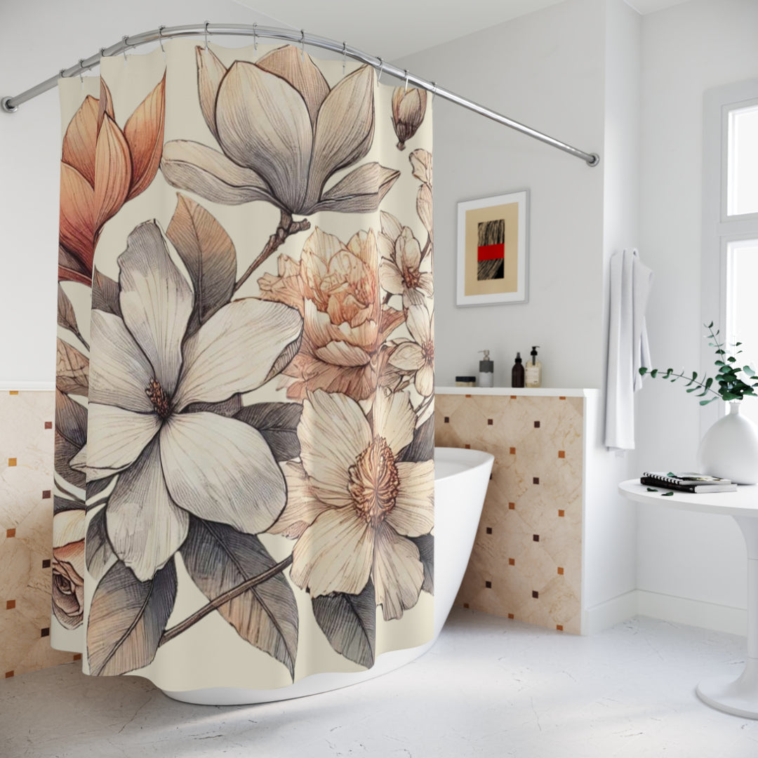 Southern Blooms Shower Curtains