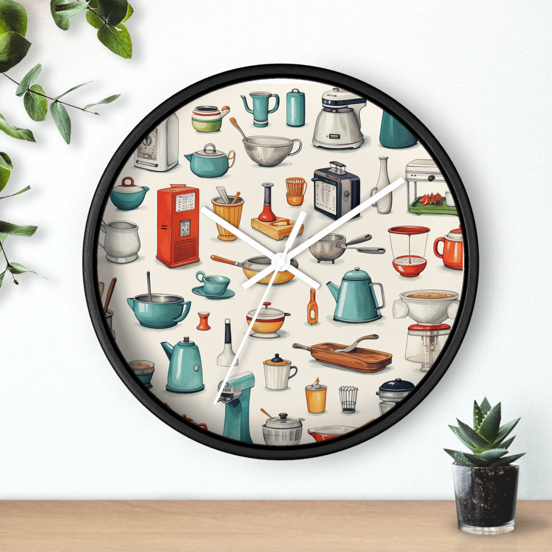 Retro Kitchen Wall Clock