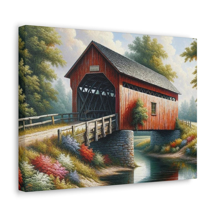 Country Bridge Canvas Gallery Wraps