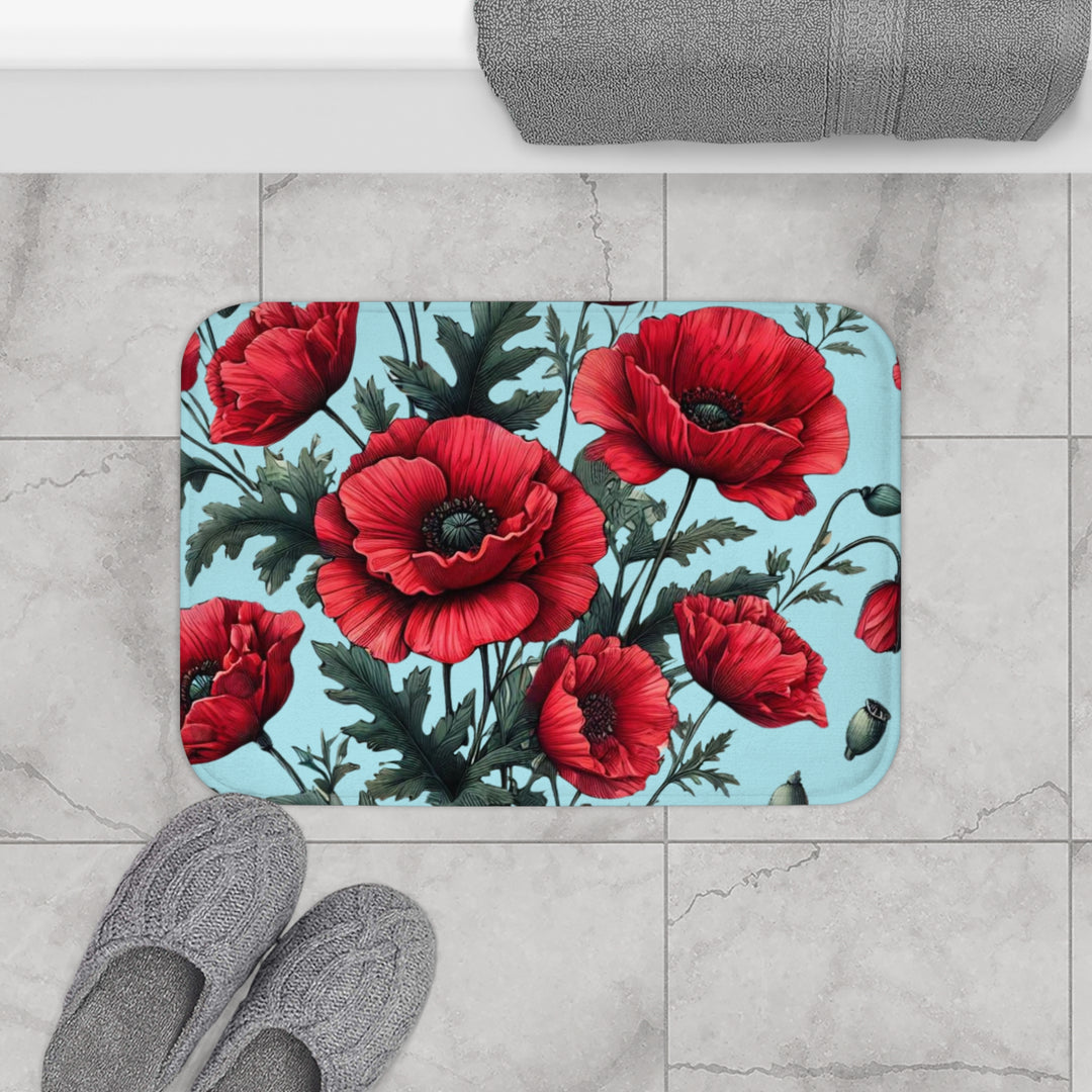 Poppies Bath Mat